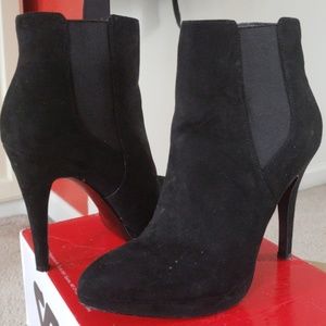Nine West suede heeled boots